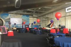 Aviation-themed-mitzvah-large-helium-filled-balloon-centerpieces